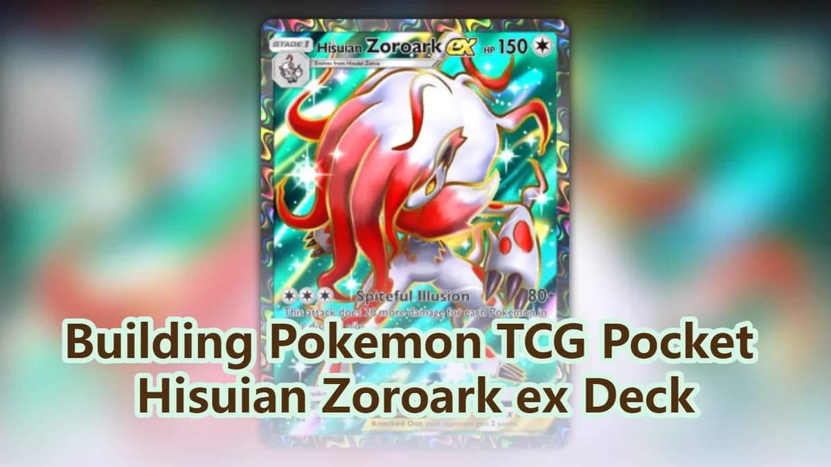 Pokemon TCG Pocket Hisuian Zoroark ex Deck: How to Optimize It