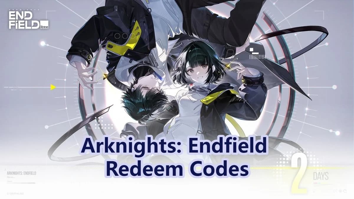 Arknights: Endfield 1.4 Redeem Codes - For July 2026!