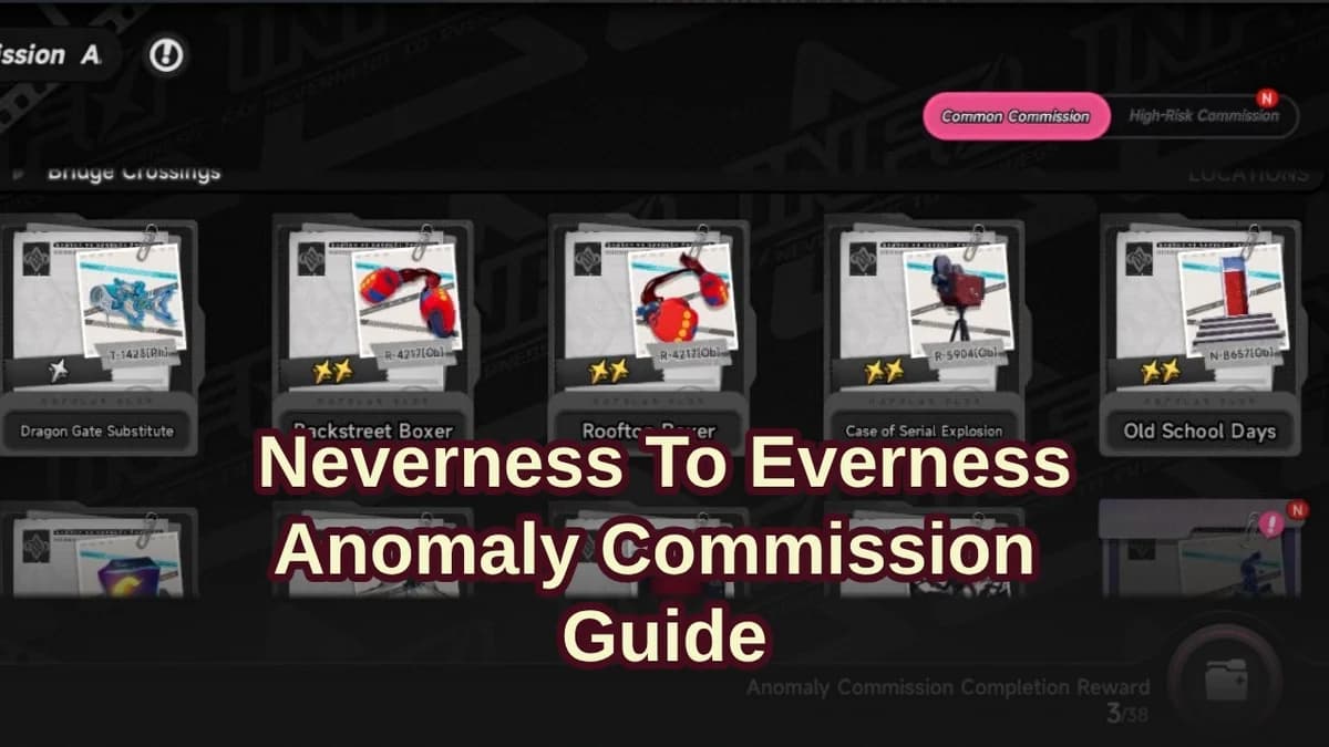Anomaly Commissions | Neverness To Everness