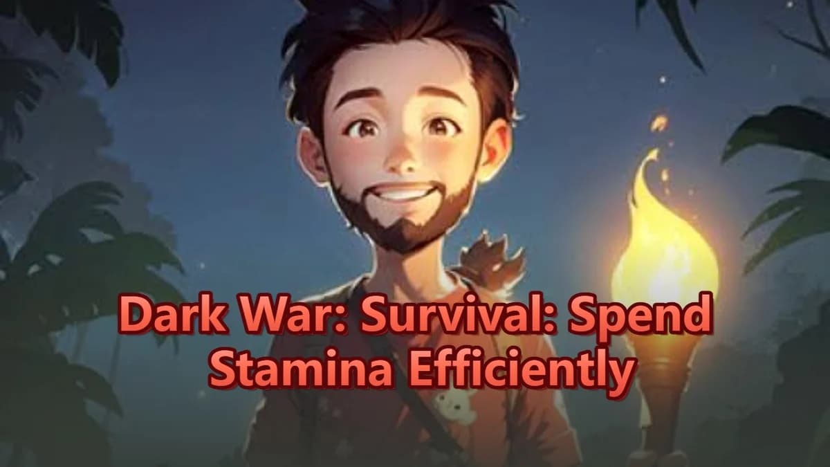 Dark War: Survival: Spend Stamina Efficiently