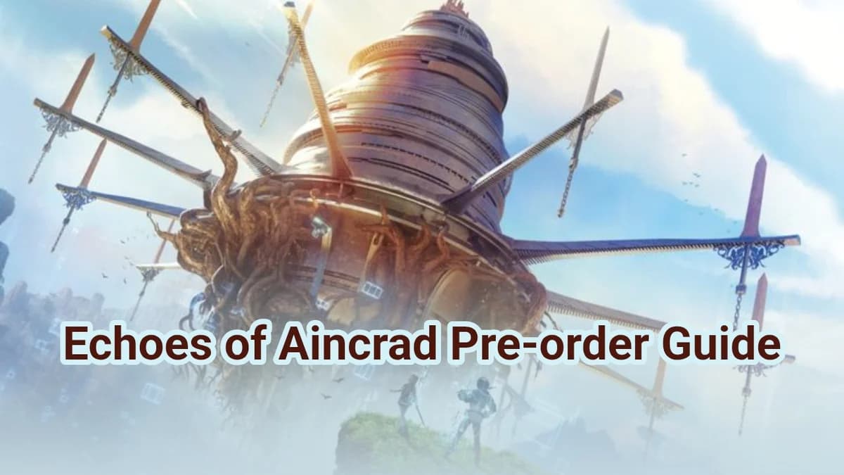 Echoes of Aincrad Pre-order Guide