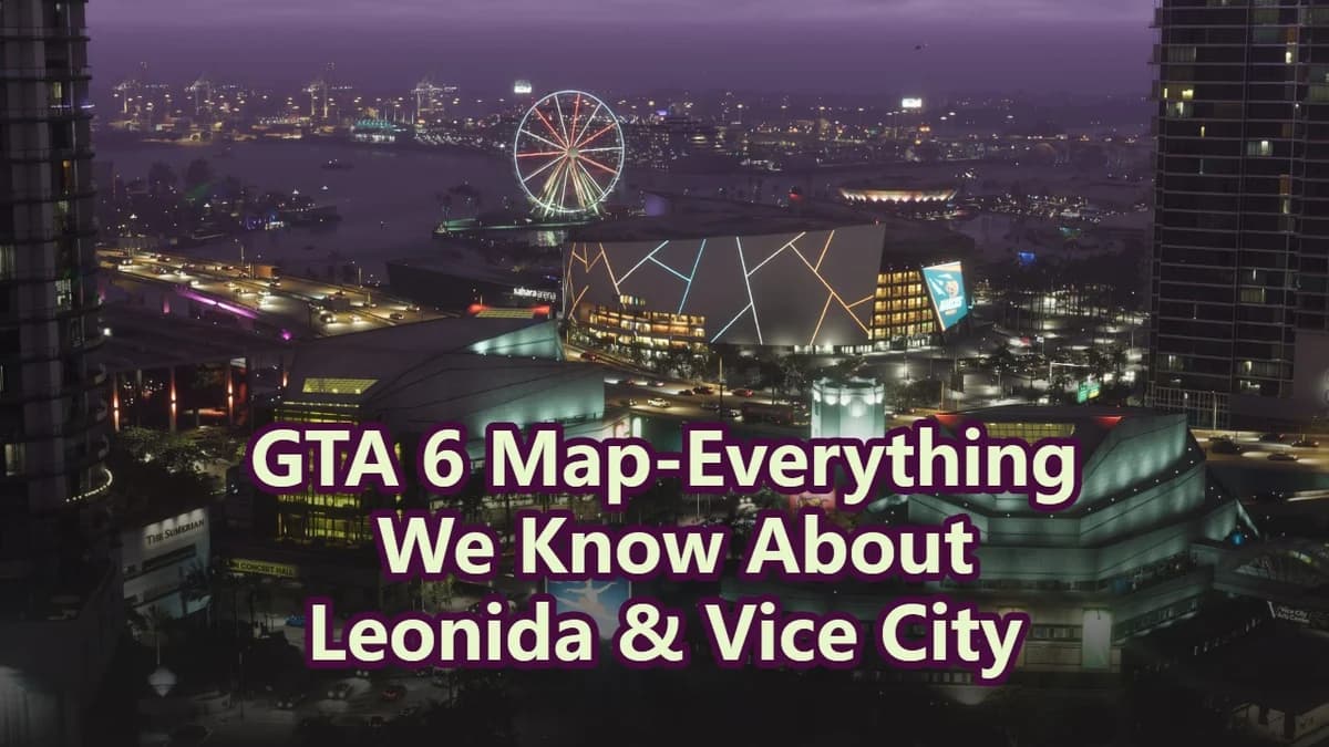 GTA 6 Map: Everything We Know About Leonida & Vice City