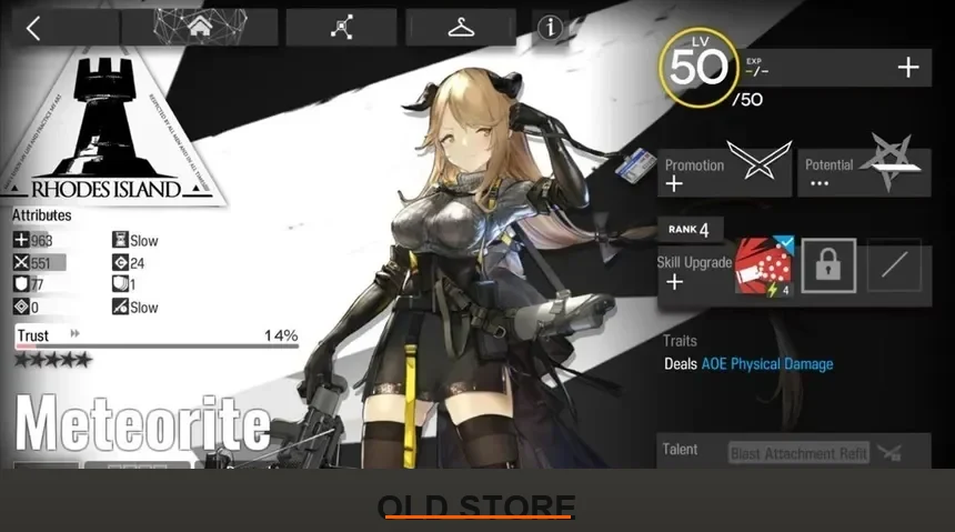 Arknights Operator Skill