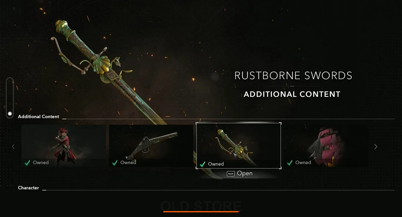 Rustborne Swords
