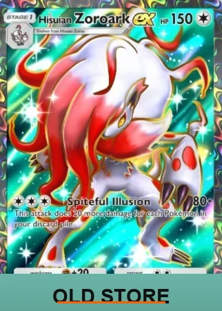 hisuian zoroark ex card