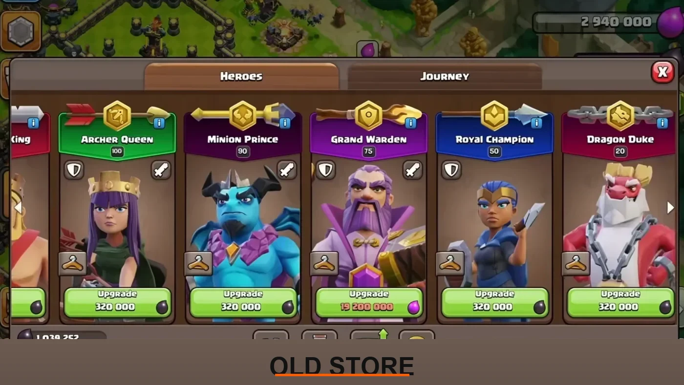 upgrade Your Heroes