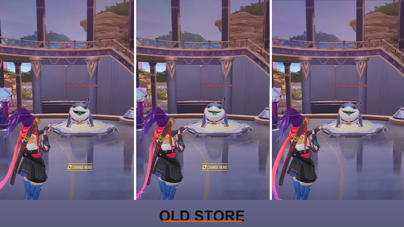 console aim in marvel rivals custom reticles