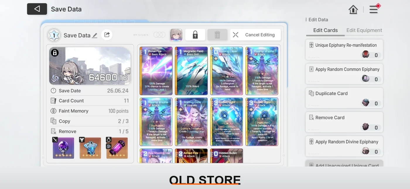Editing Save Data