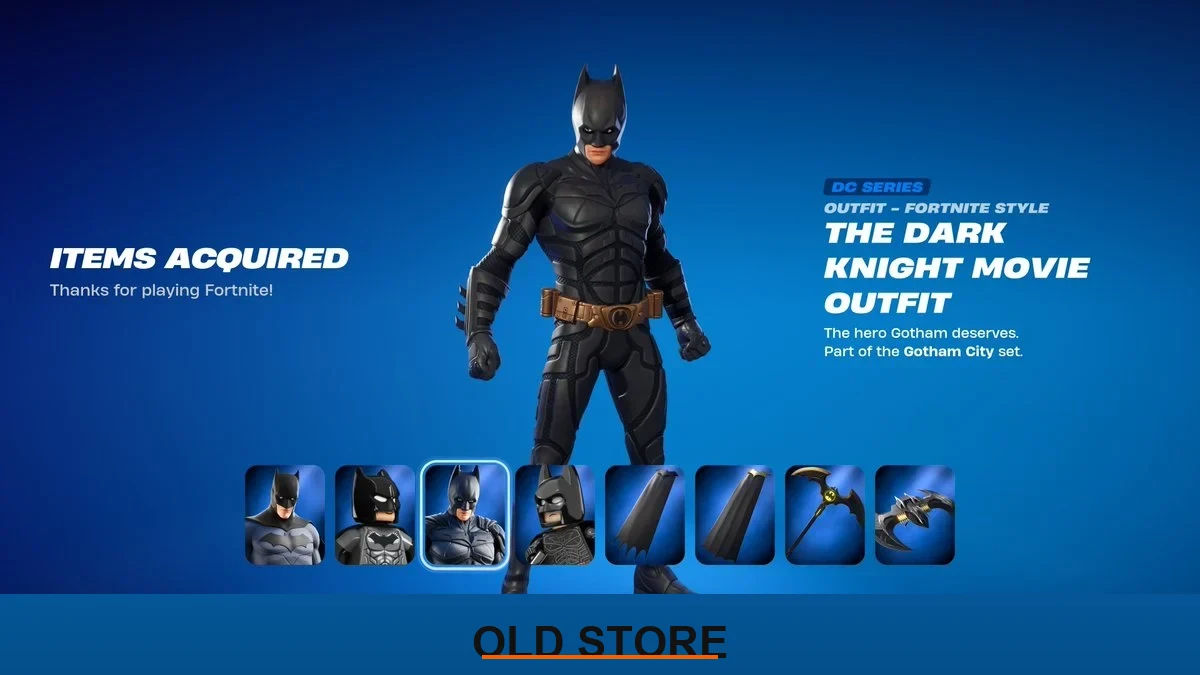 Fortnite x DC Batman Skin