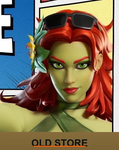 Poison Ivy Look Fortnite x DC Leak