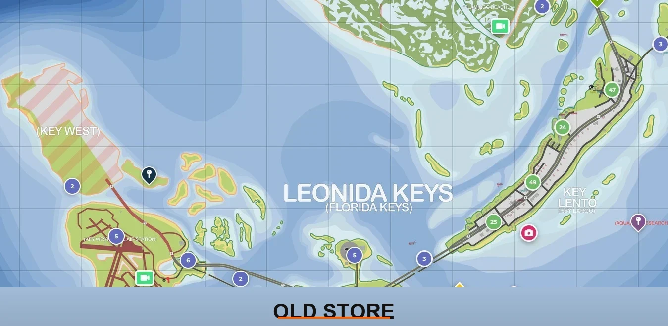 GTA 6 Leonida Keys map