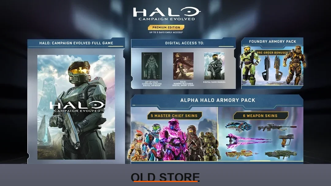 Halo: Campaign Evolved Premium Edition Skins