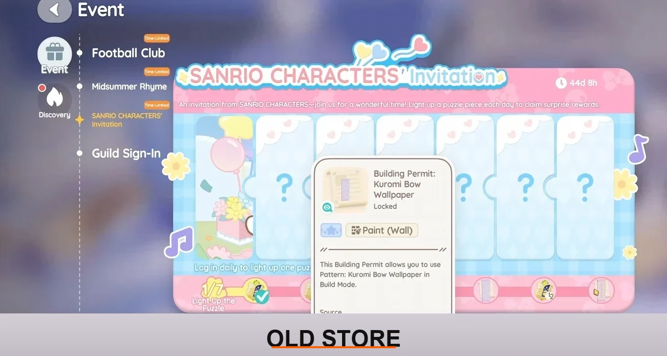 SANRIO CHARACTERSâ Invitation event