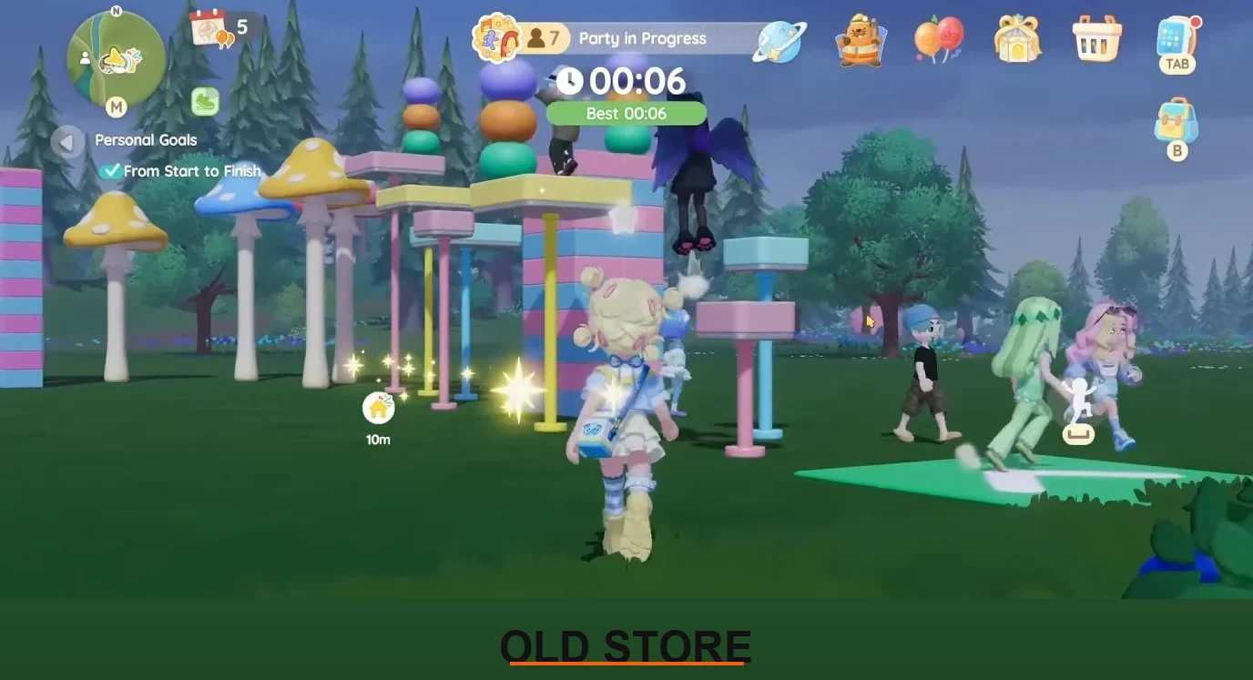 Heartopia Parkour Party