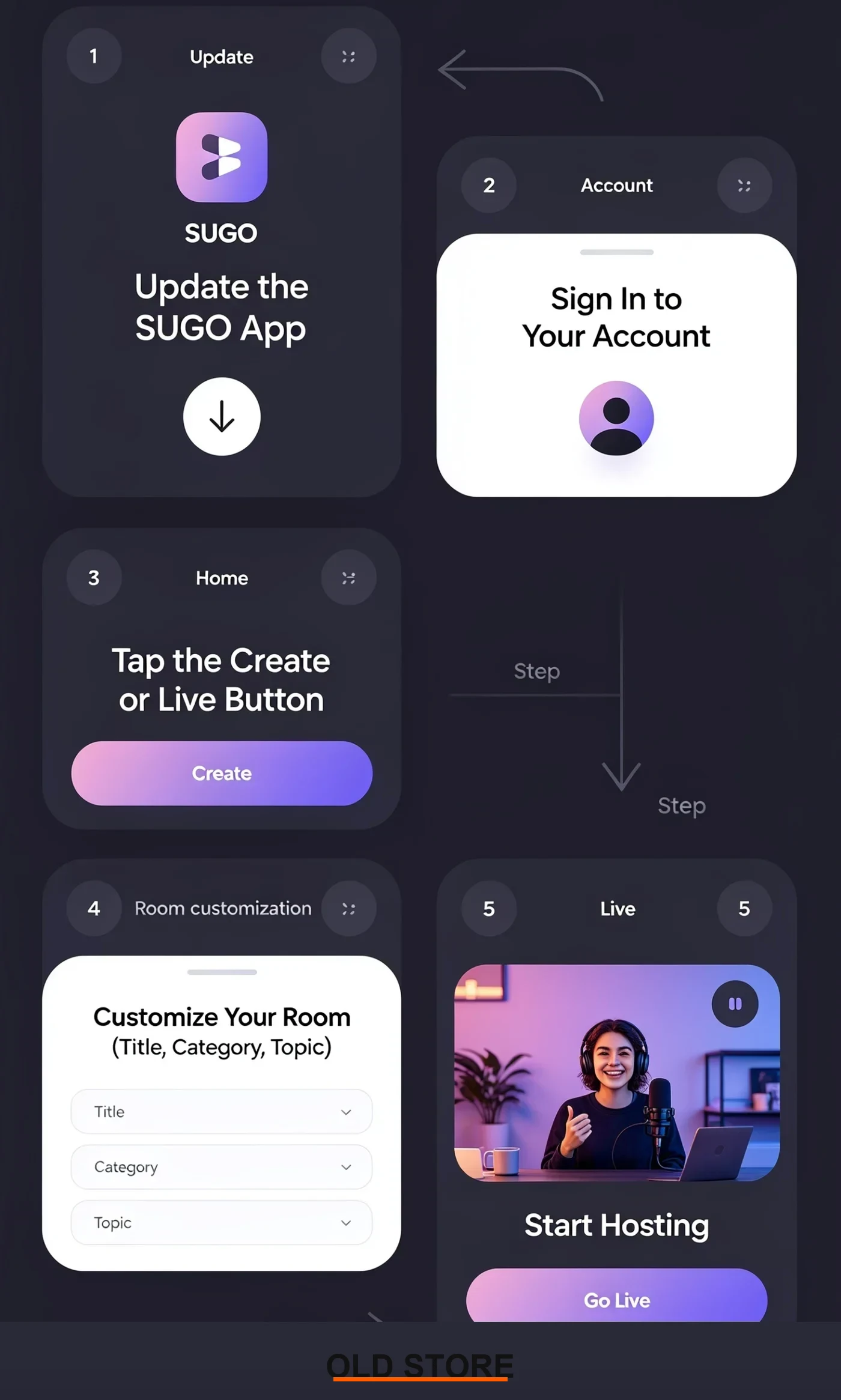 Start a Voice Live Room