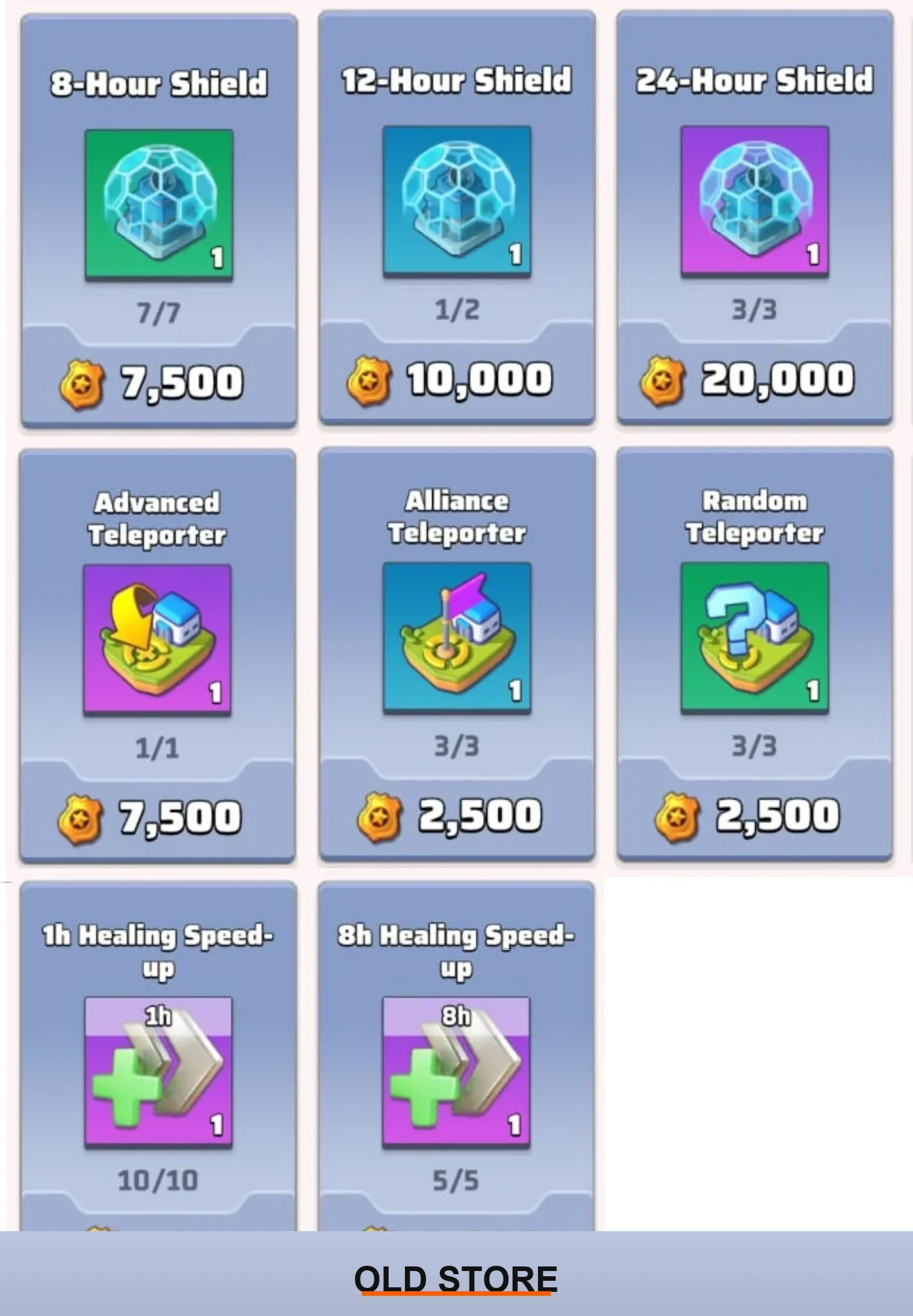Key Consumables for Capitol Conquest â Shields, Teleports, and Healing Speedups