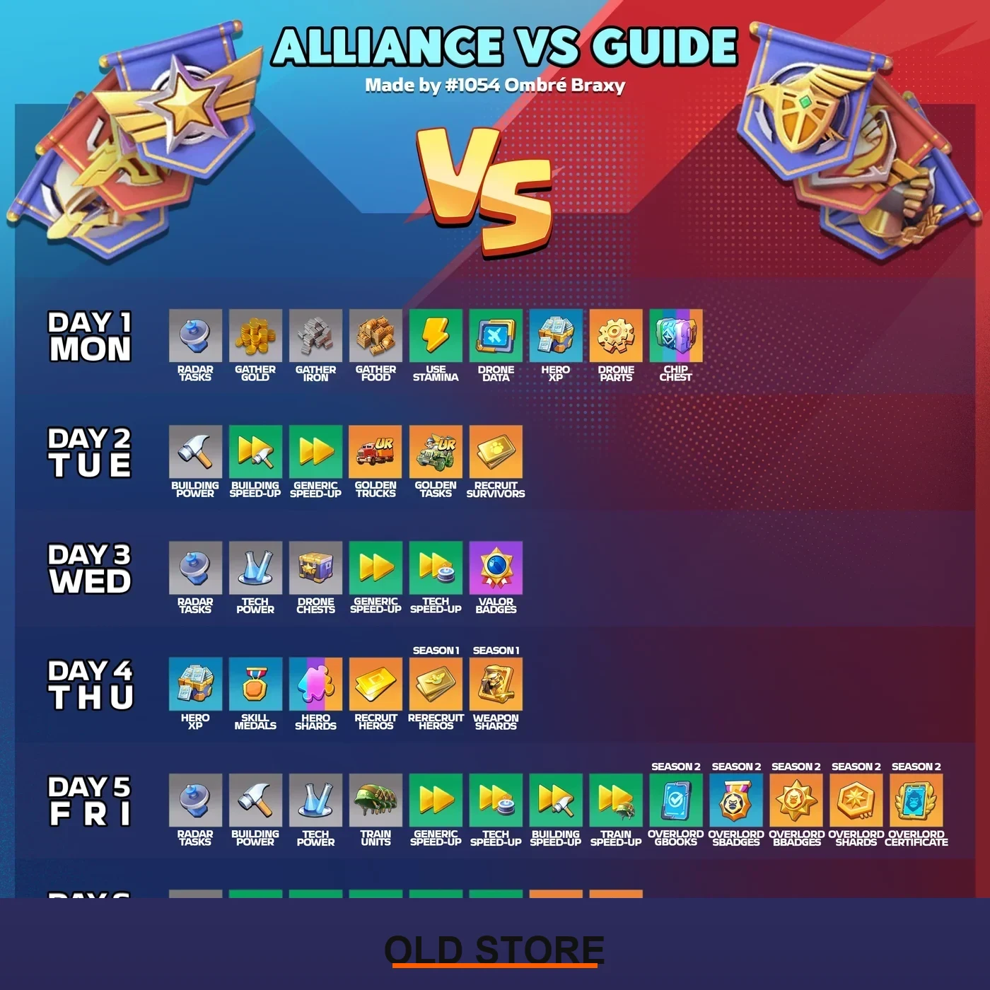 The Alliance Duel (VS) & Arms Race Double-Dip (Save & Sync)
