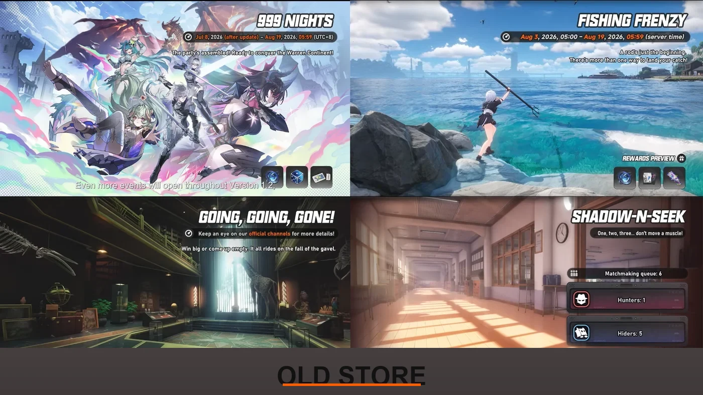 Version 1.2 Events