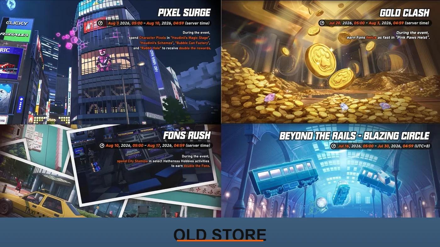 Version 1.2 Events