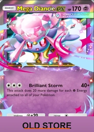 mega diancie ex card