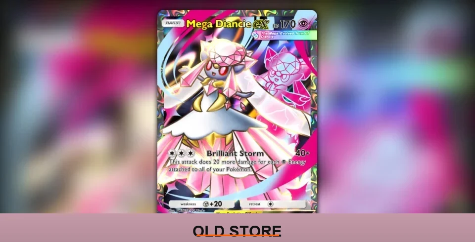 mega diancie ex rare