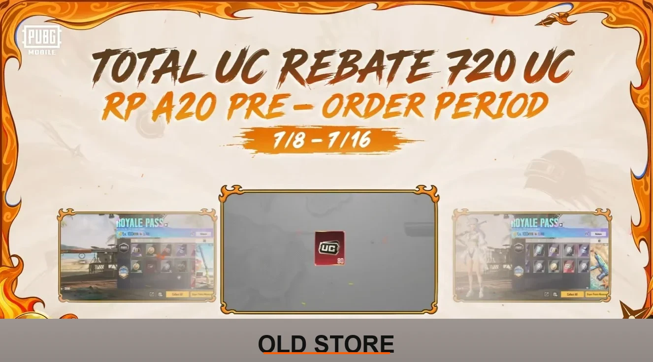 PUBG Mobile Royale Pass A20 Pre-order