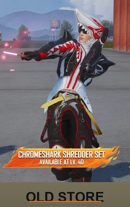 Chromeshark Shredder Set RP A20