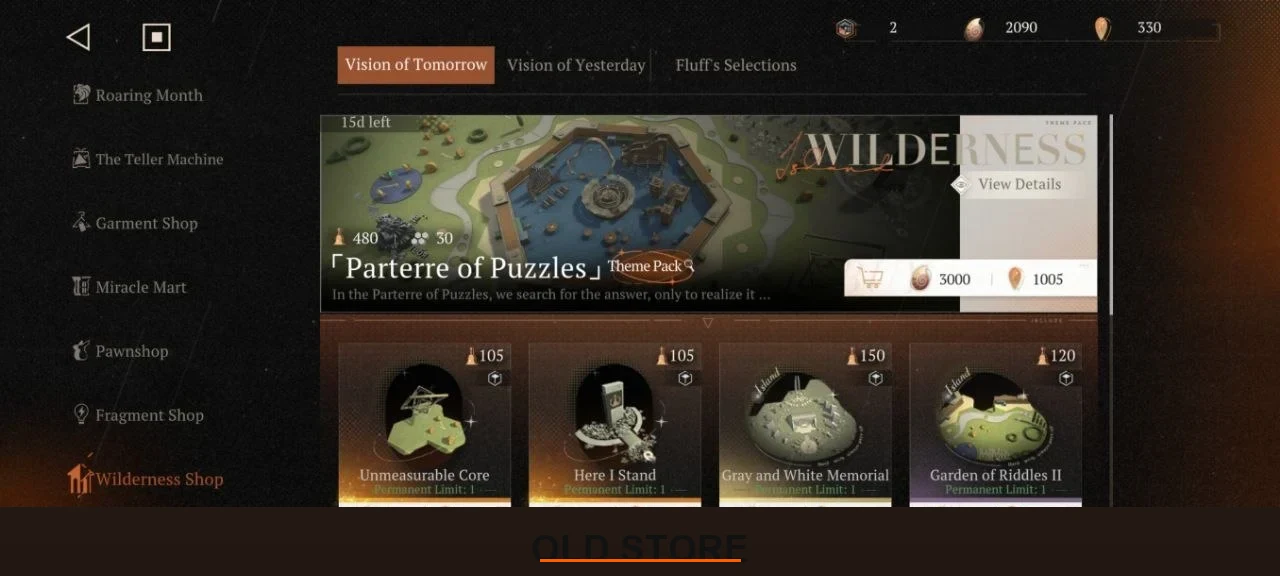Parterre of Puzzles Wilderness Theme Pack