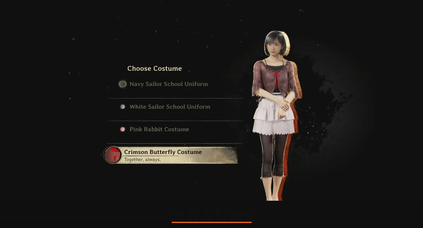Equiping Silent Hill f Crimson Butterfly