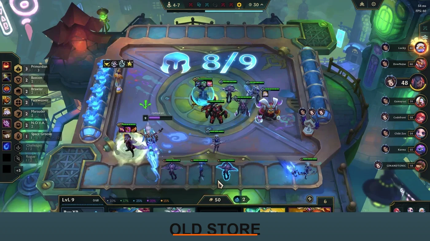 Hitting Level 9 by Stage 4-7 on a flexible N.O.V.A./Fateweaver board â the aggressive Fast 9 tempo this comp rewards.