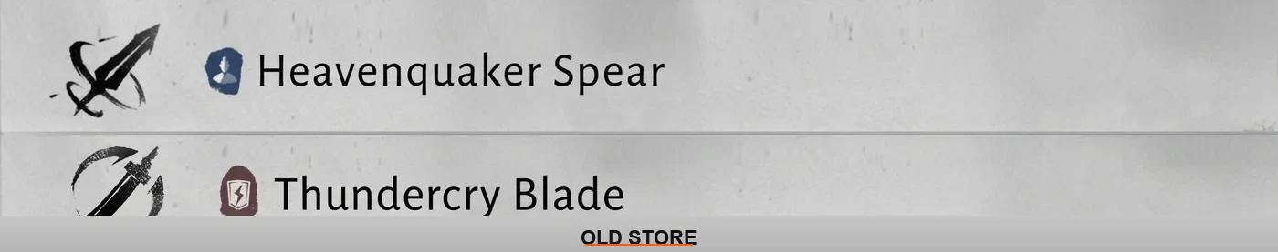 where winds meet Heavenquaker Spear/Thundercry Blade